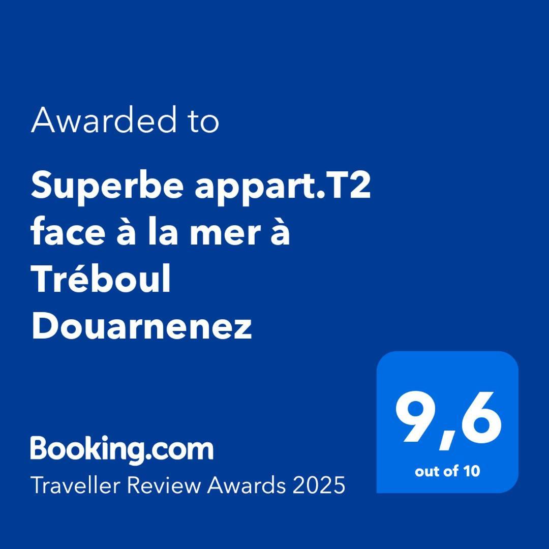Superbe Appart.T2 Face A La Mer A Treboul Дуарнене Экстерьер фото
